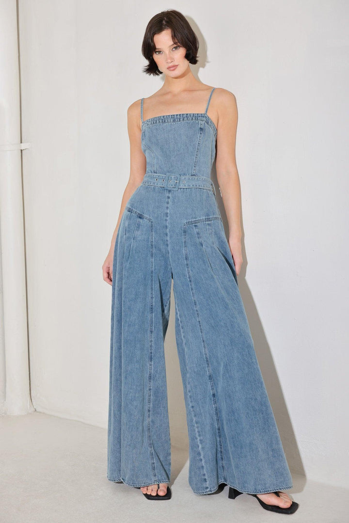 COASTAL CONFIDENCE DENIM JUMPSUIT