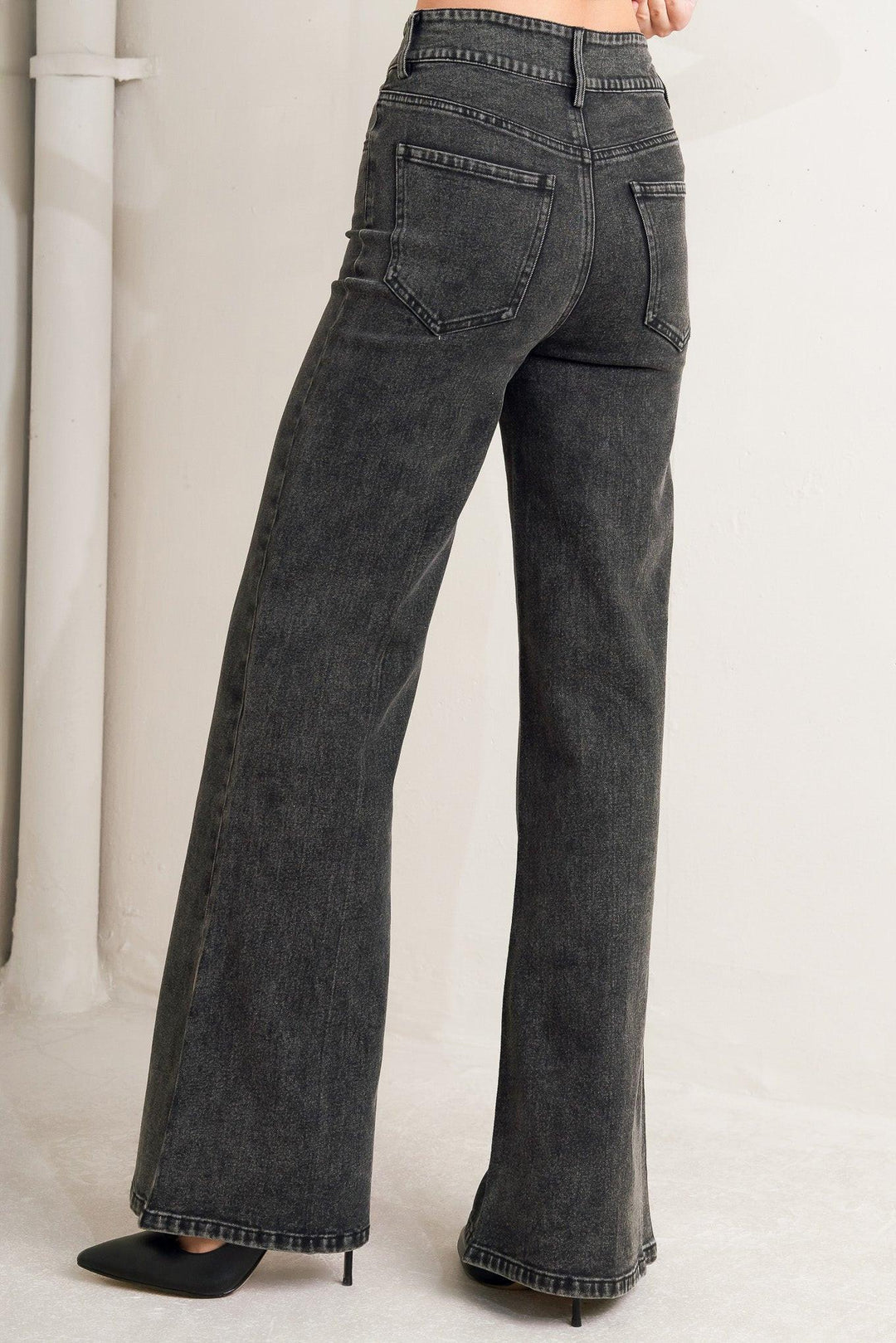 ELEGANT EVERYDAY LOOK DENIM PANTS