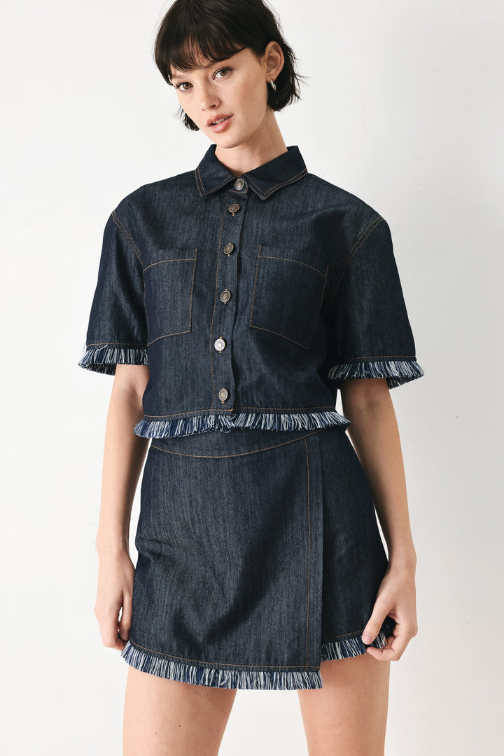 POWER SOFT WOVEN SKORT
