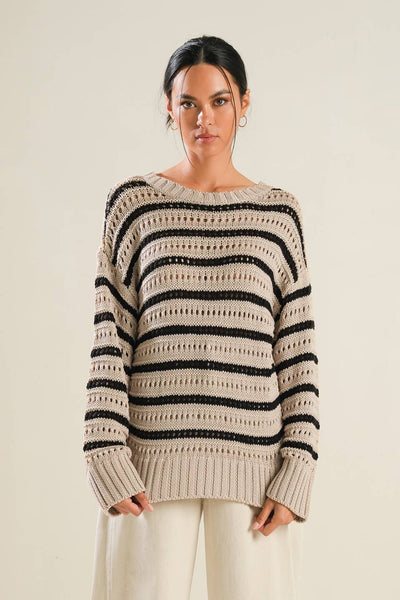 RIVIERA RETREAT SWEATER TOP