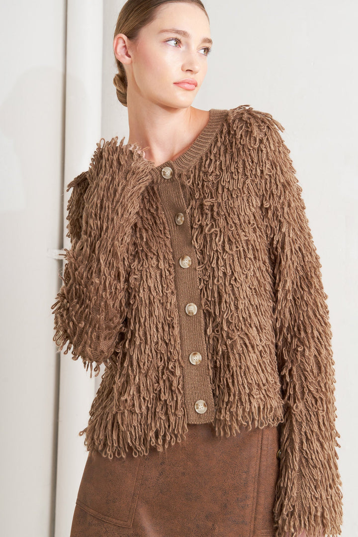 LIVE IN THE NOW SWEATER CARDIGAN