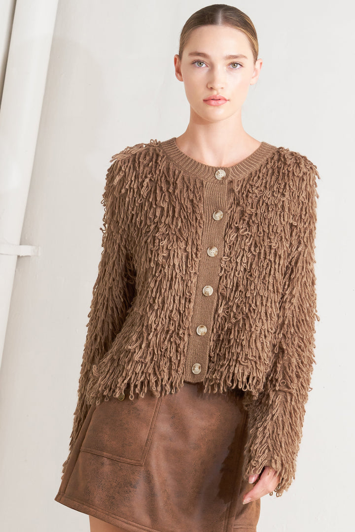 LIVE IN THE NOW SWEATER CARDIGAN