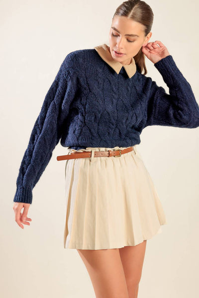 TOTALLY SMITTEN PULLOVER SWEATER TOP