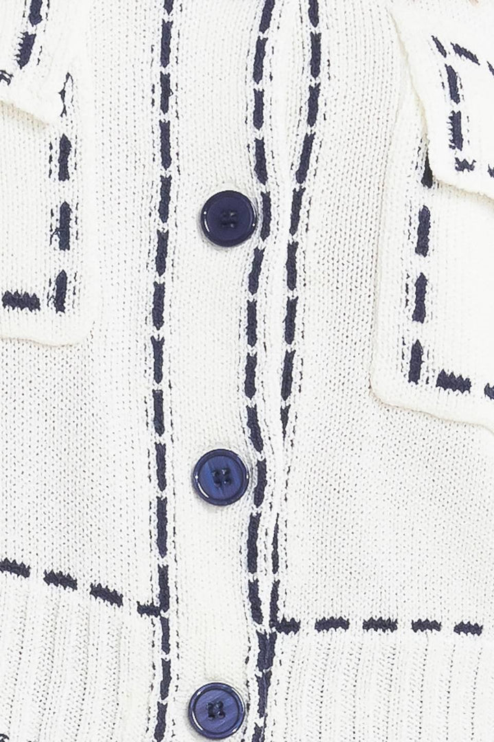 MONO FRAME SWEATER KNIT TOP