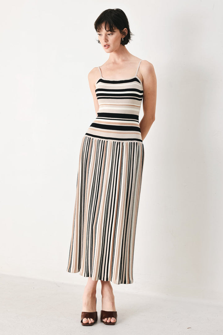 FESTIVAL FREQUENCY SWEATER KNIT MIDI DRESS