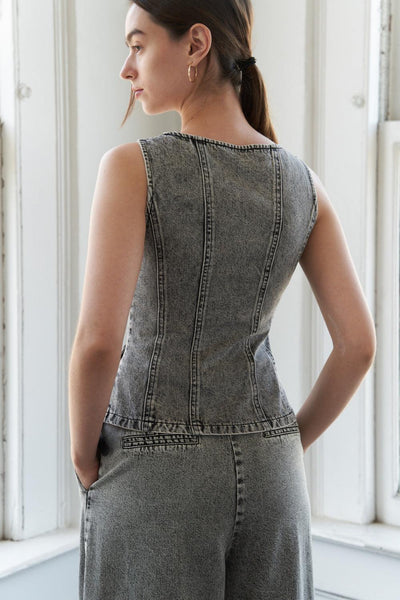 STUNNING GLORY DENIM VEST