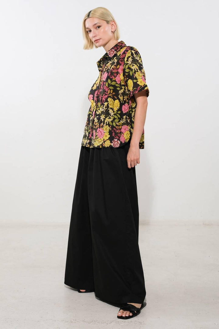 LOVE YOU MORE WOVEN TOP