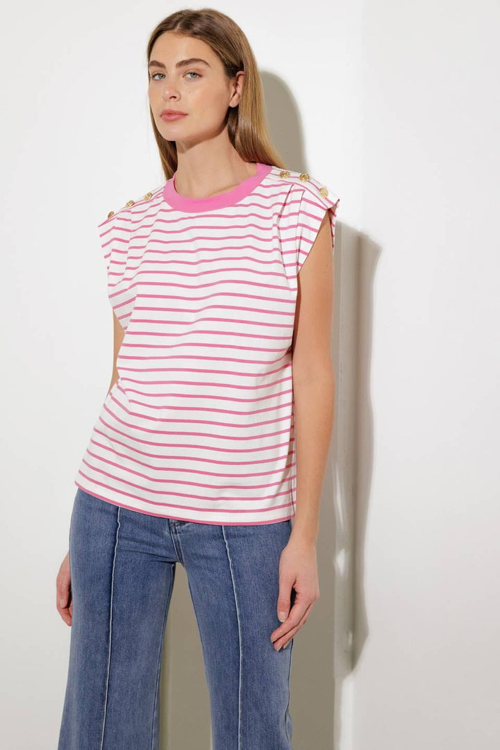FEELING SPECIAL PINK KNIT TOP