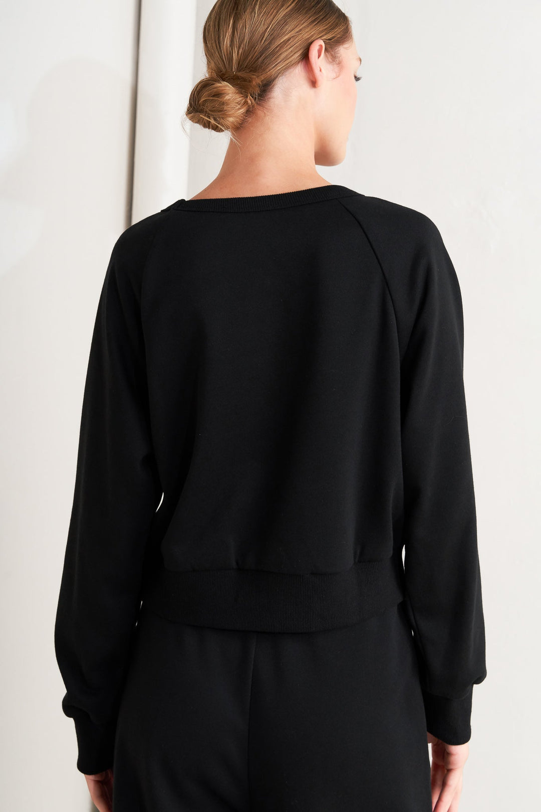 BLACK REGIMENT WOVEN TOP