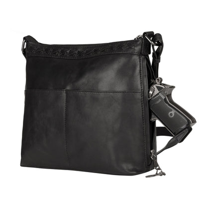 Concealed Carry Faith Leather Crossbody by Lady Conceal