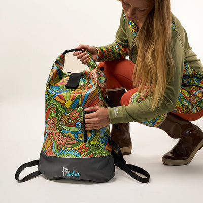 Boho Bass Backpack Dry Bag