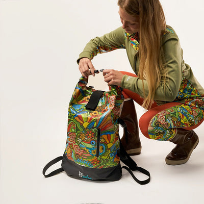 Boho Bass Backpack Dry Bag