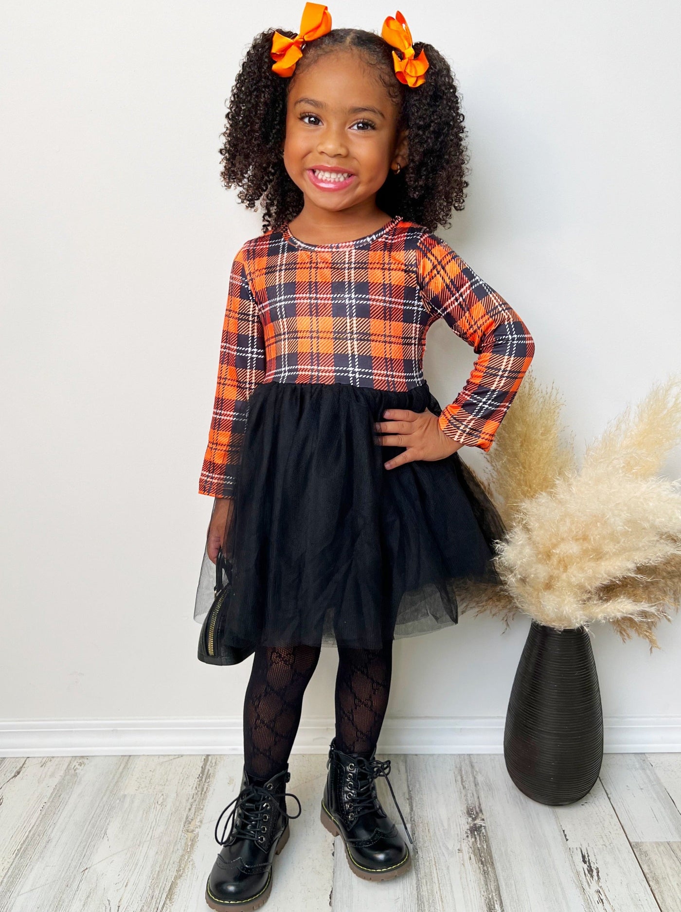 Preppy Plaid Tutu Dress