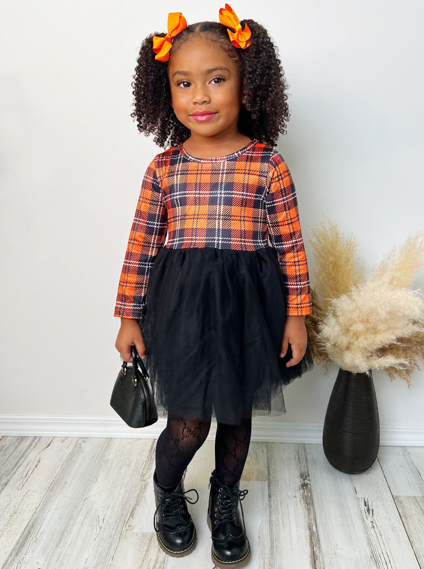 Preppy Plaid Tutu Dress