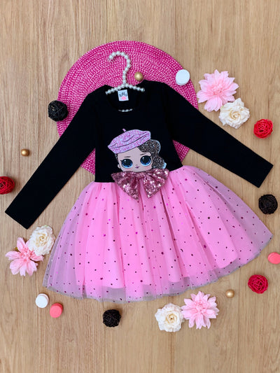 L.O.L. SURPRISE! Posh Long Sleeved Glitter Tutu Dress