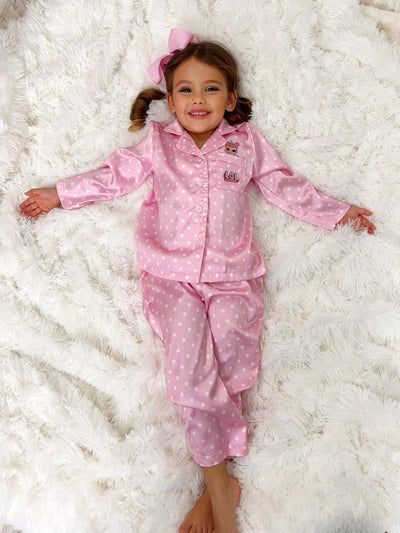 L.O.L. SURPRISE! Center Stage Silky Polka Dot Pajama Set