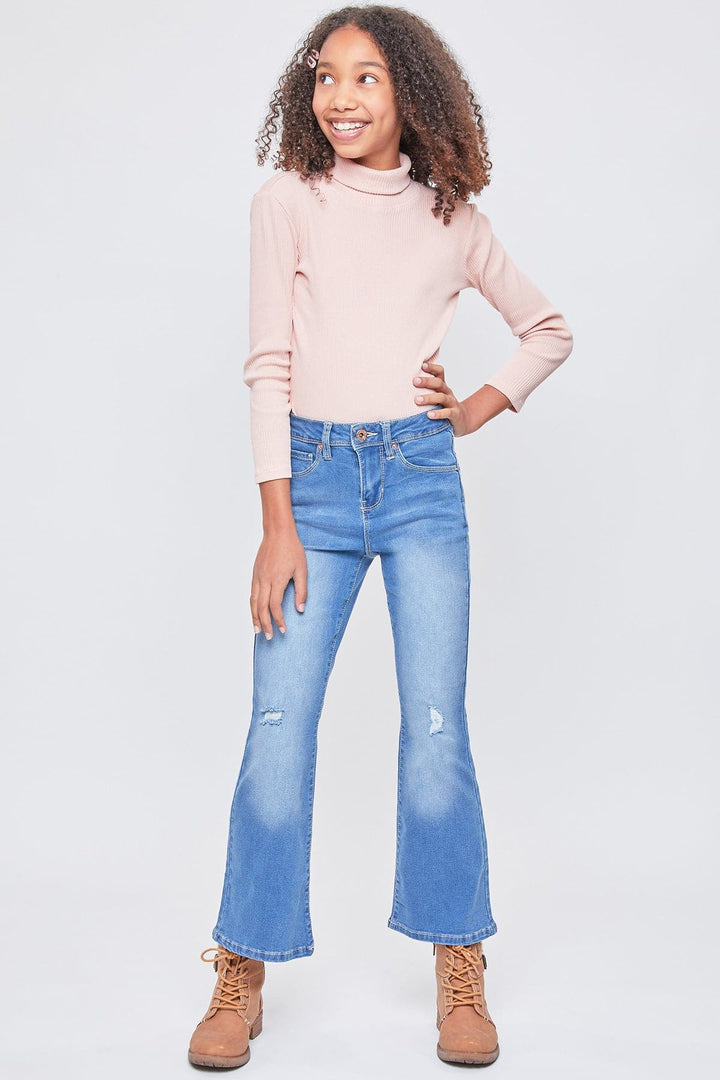 Girls Essential Flare Jeans