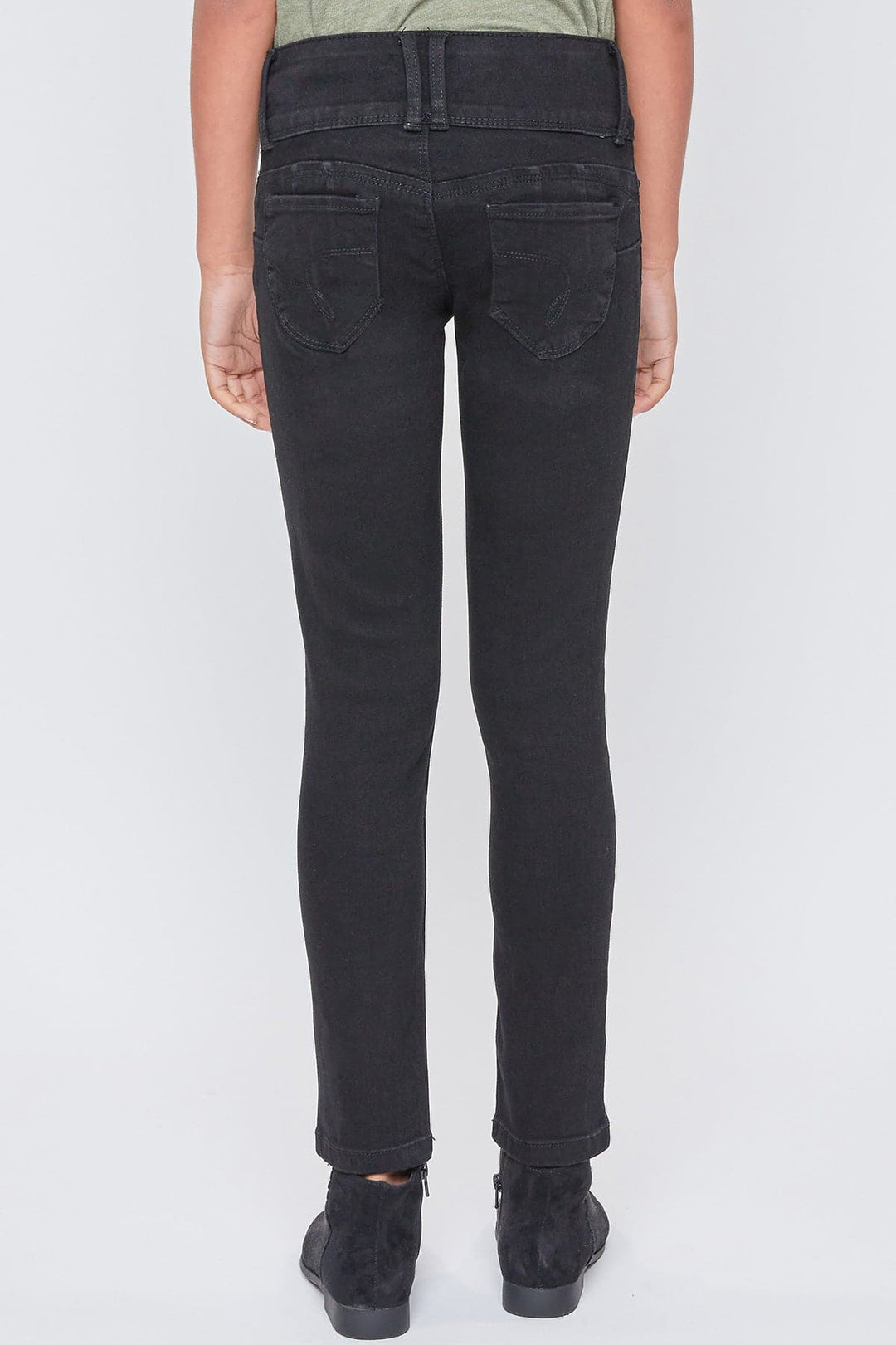 Girls Sustainable WannaBettaFit 3-Button Skinny Jeans
