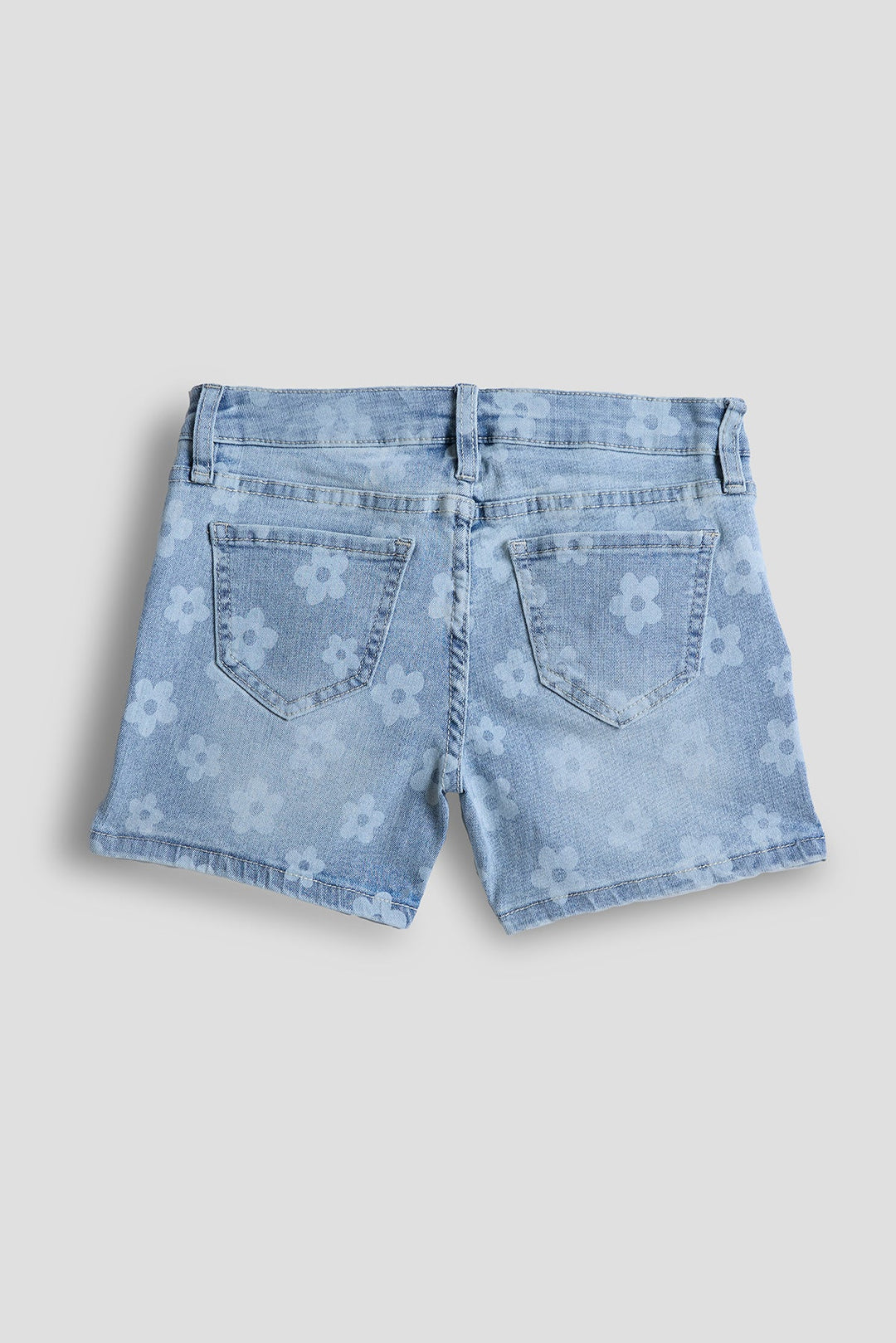Girls Daisy Floral Print Shorts