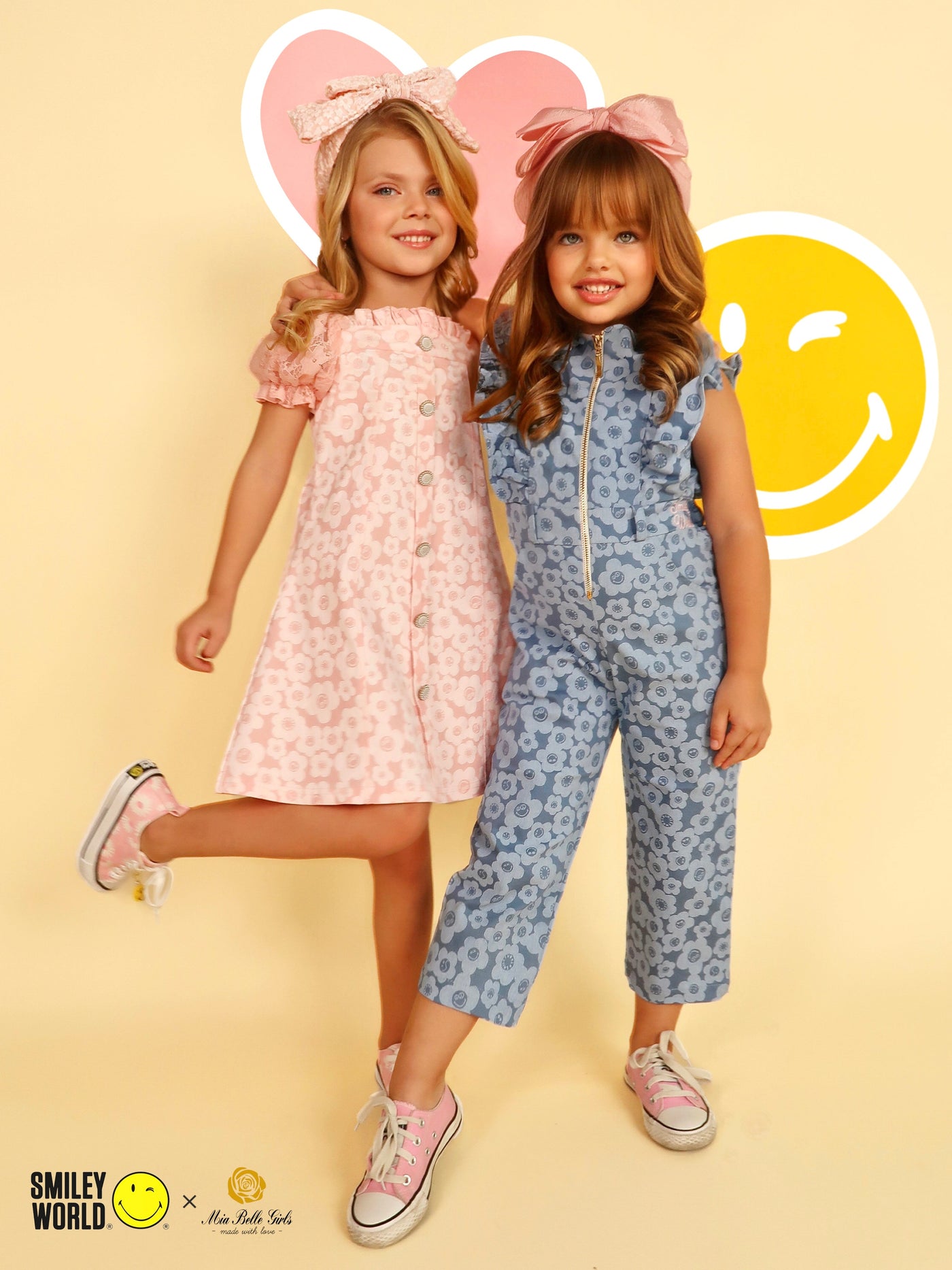 SmileyWorld Radiant Rebel Denim Jumpsuit