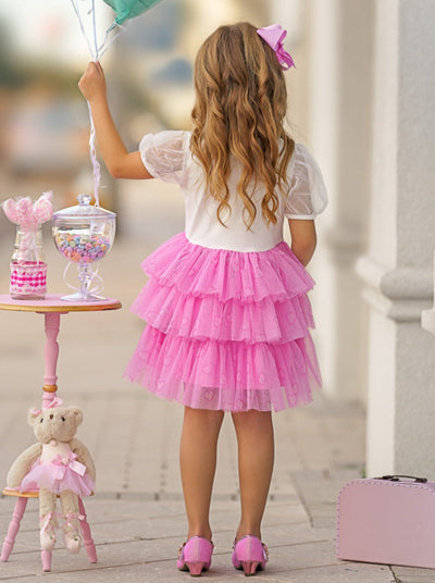 Sweethearts Cutie Pie Tiered Tutu Dress