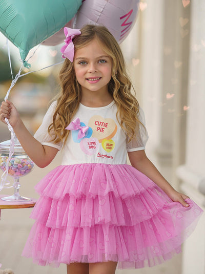 Sweethearts Cutie Pie Tiered Tutu Dress