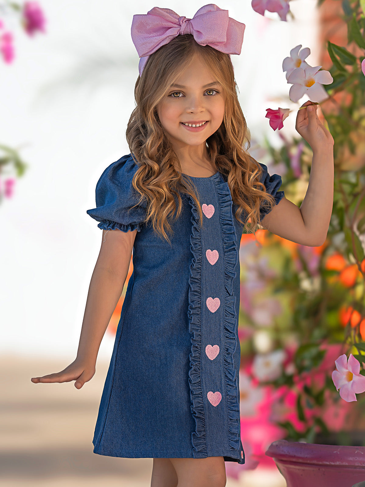 Sweethearts Cutie Pie Denim Dress and Purse Set