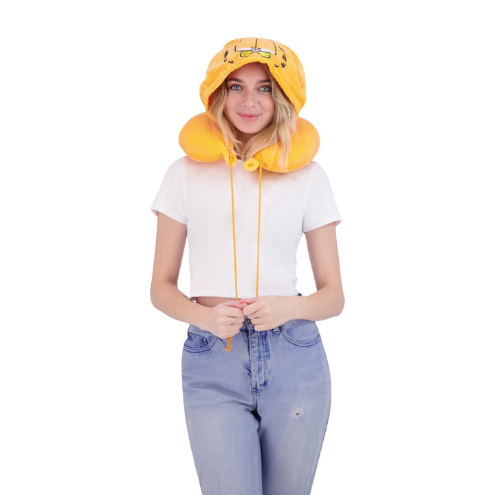 Garfield Hooded Travel Neck Pillow