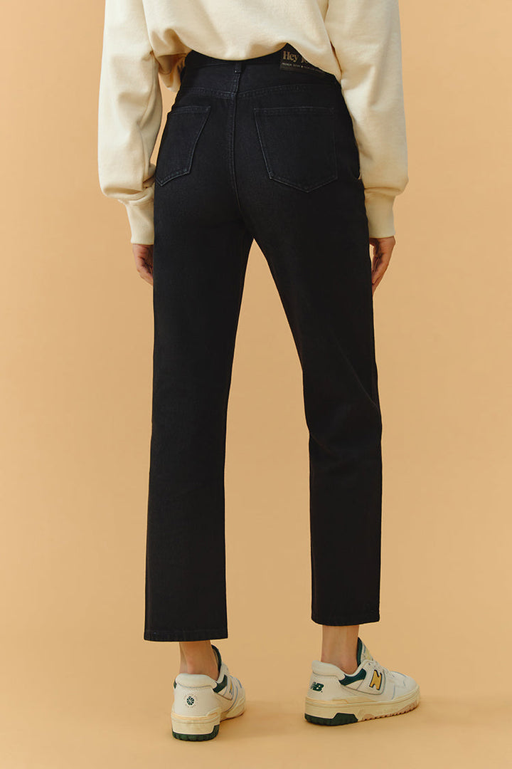Chelsea High Rise Straight Crop Jeans HJ005