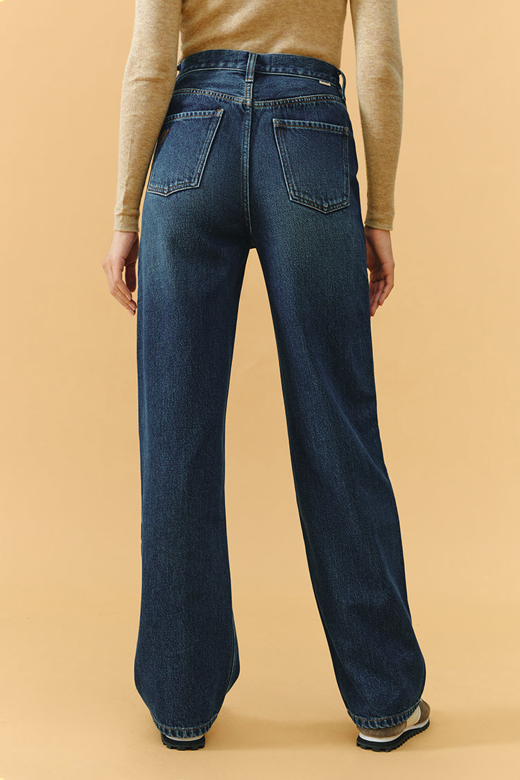 Coney Island Whitefish High Rise Wide Jeans HJ007
