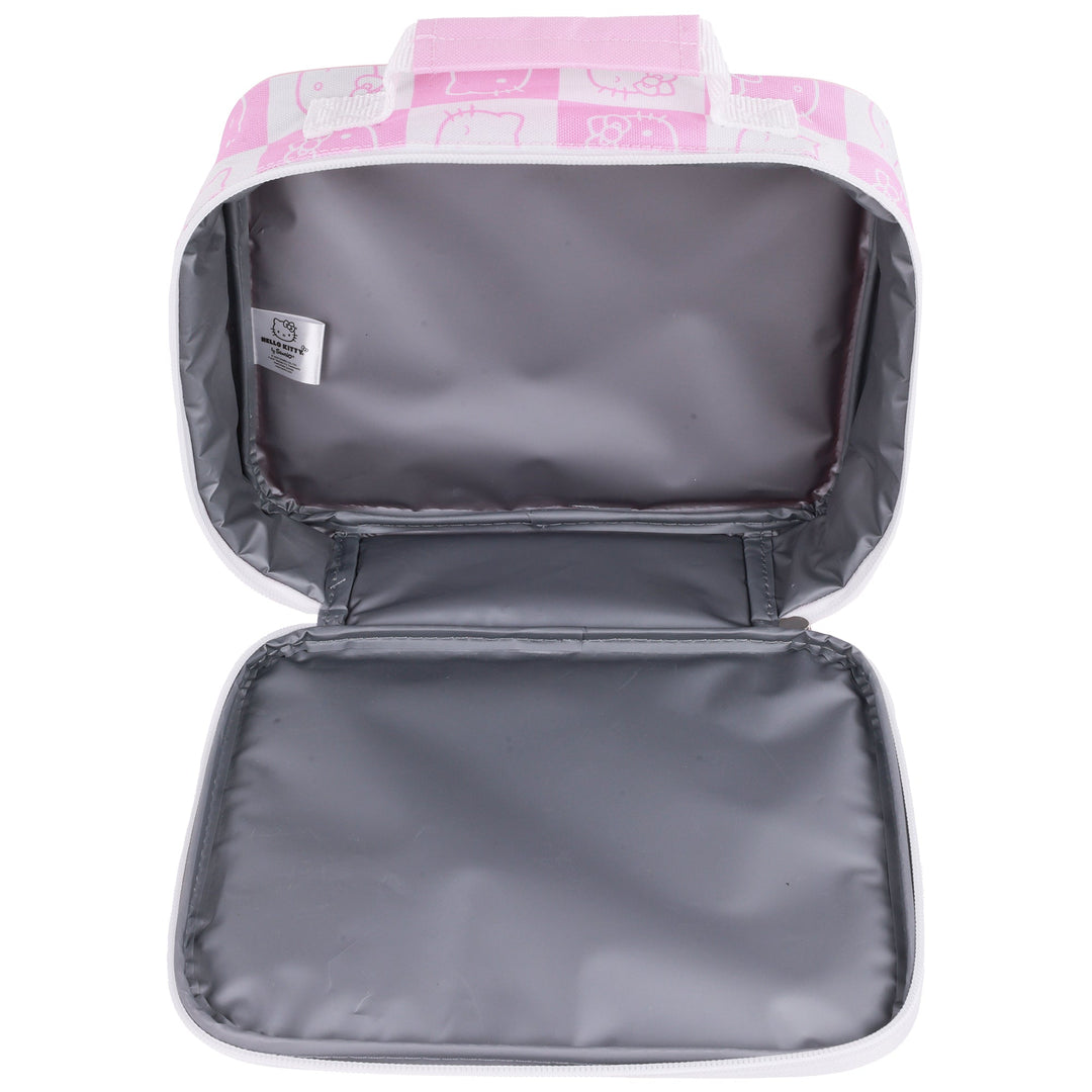 Hello Kitty All-Over Print Backpack with Detachable Lunchbox & 3D Charm