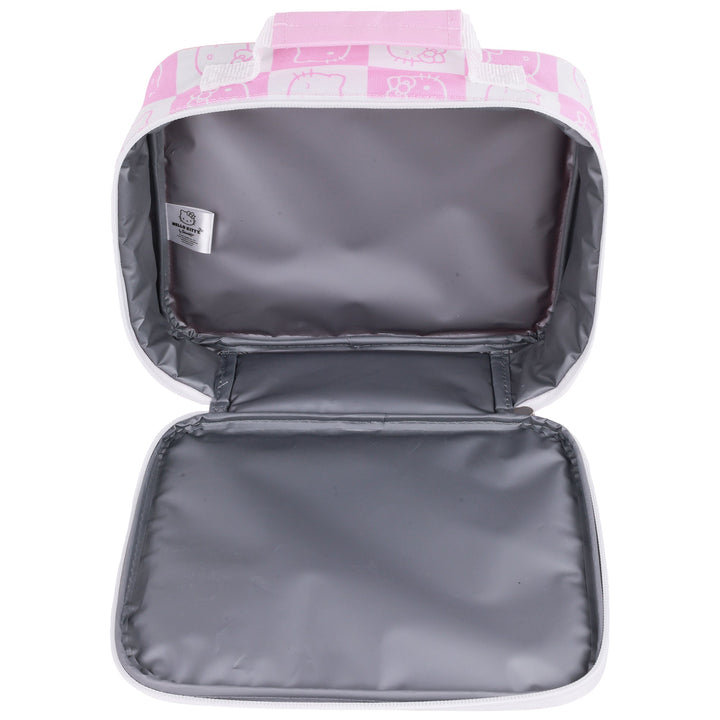 Hello Kitty All-Over Print Backpack with Detachable Lunchbox & 3D Charm