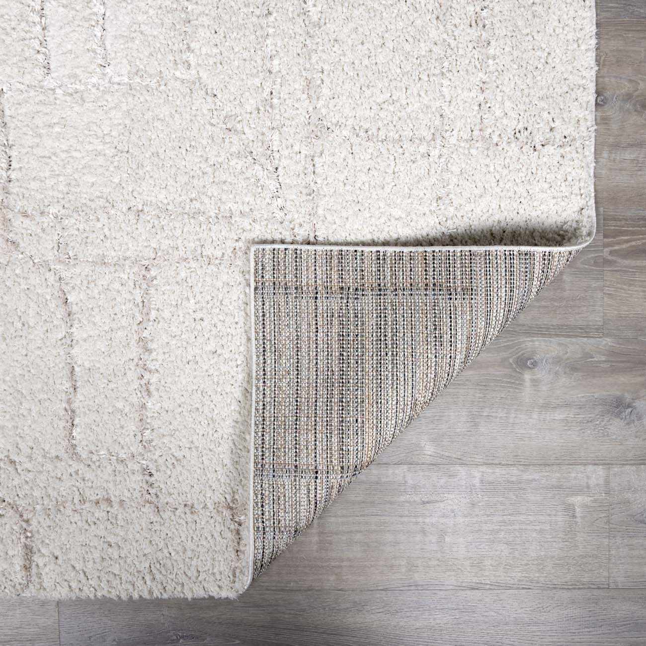 Andia Plush Grid Rug - Clearance