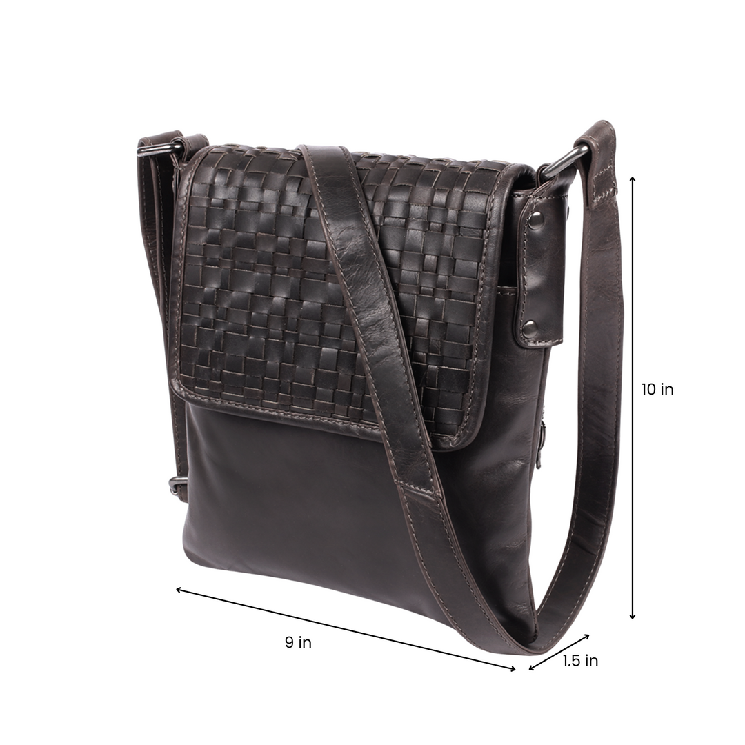 Concealed Carry Woven Hana Crossbody by Lady Conceal