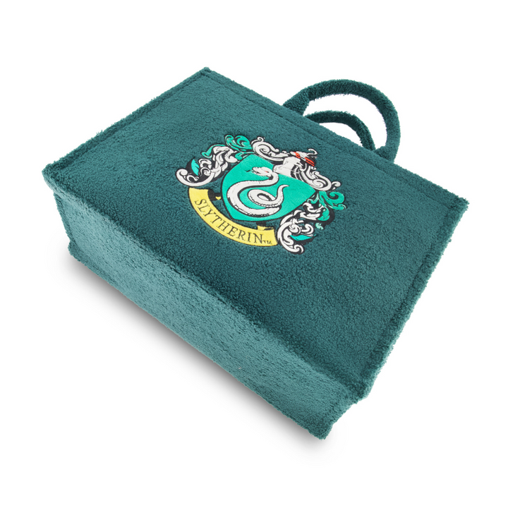 Harry Potter Slytherin Crest Tote with Trolley Strap