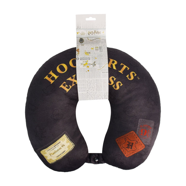 Harry Potter Black Travel Neck Pillow, Hogwart's Express