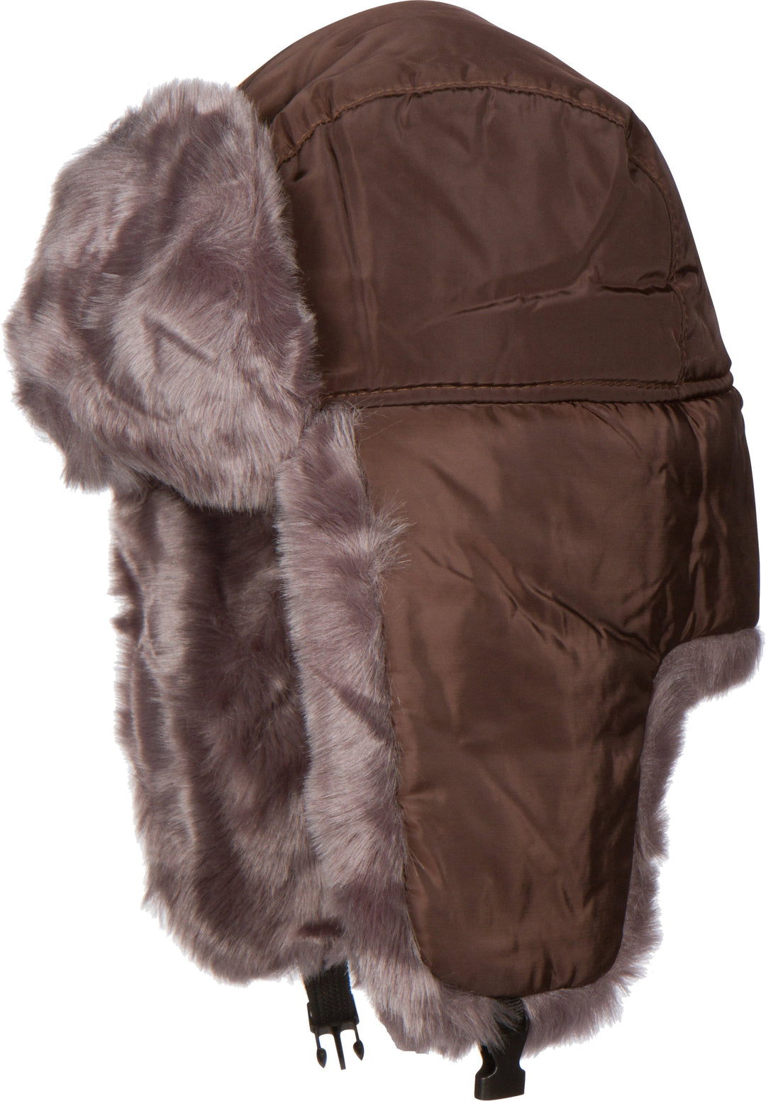 Sakkas Martin Unisex Adjustable Warm Russian Aviator Trooper Trapper Ushanka Hat Faux Mink Fur and Nylon Cold Weather Outdoor