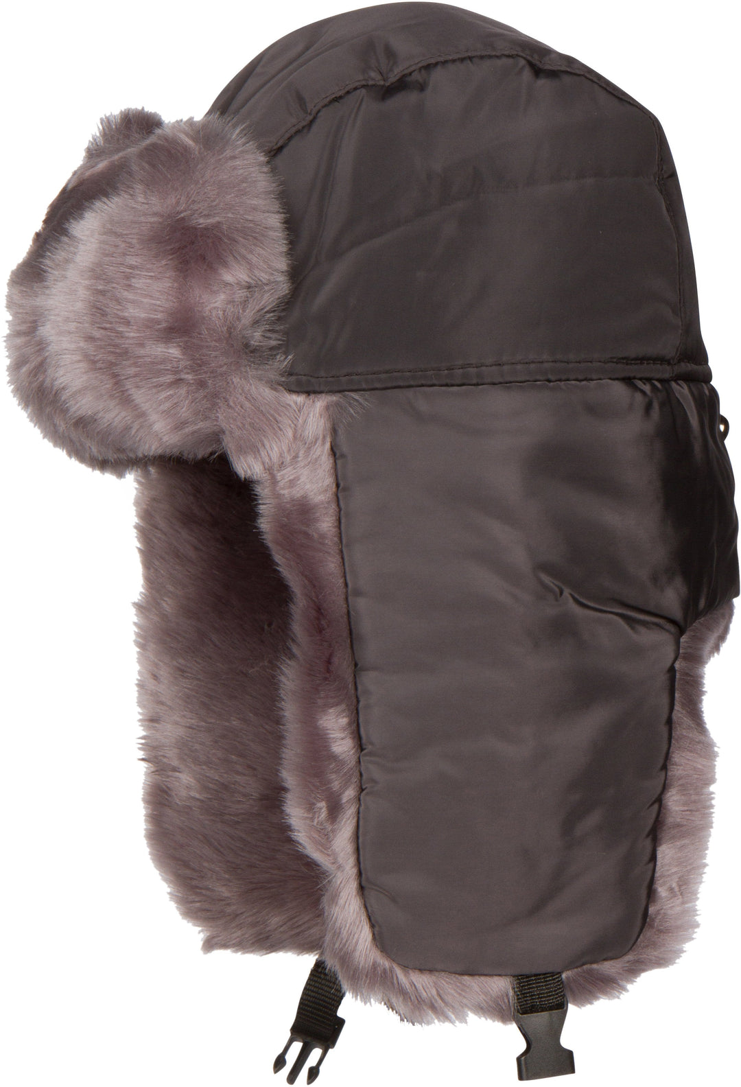 Sakkas Martin Unisex Adjustable Warm Russian Aviator Trooper Trapper Ushanka Hat Faux Mink Fur and Nylon Cold Weather Outdoor