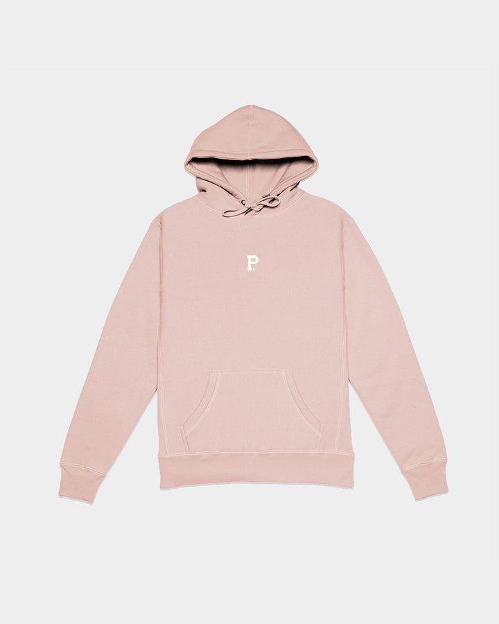 HeavyKnit Centerpiece Hoodie - Dusty Pink