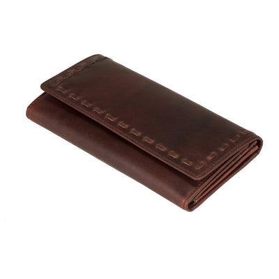 Hope RFID Leather Laced Wallet by Lady Conceal