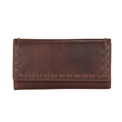 Hope RFID Leather Laced Wallet by Lady Conceal