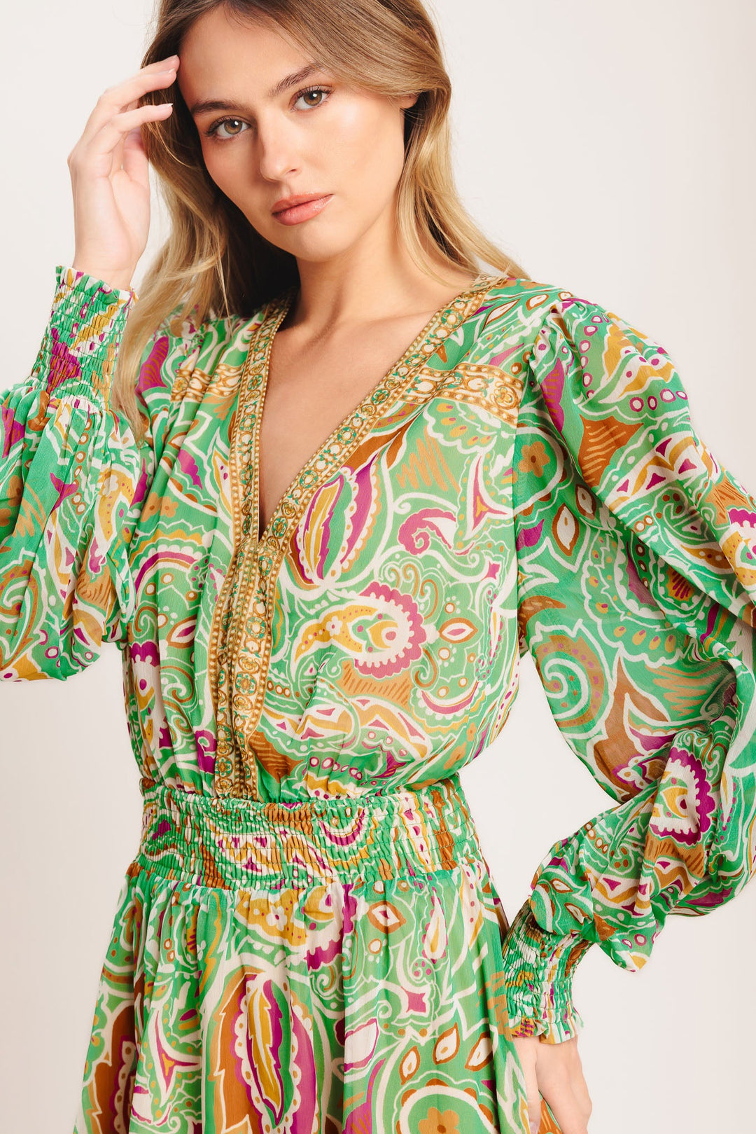 TIME SPENT TOGETHER WOVEN MINI DRESS