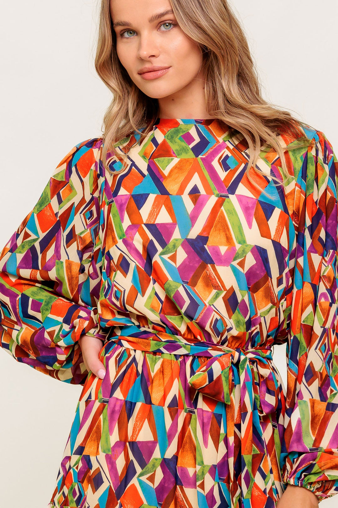 YOUR SWEETIE WOVEN MIDI DRESS