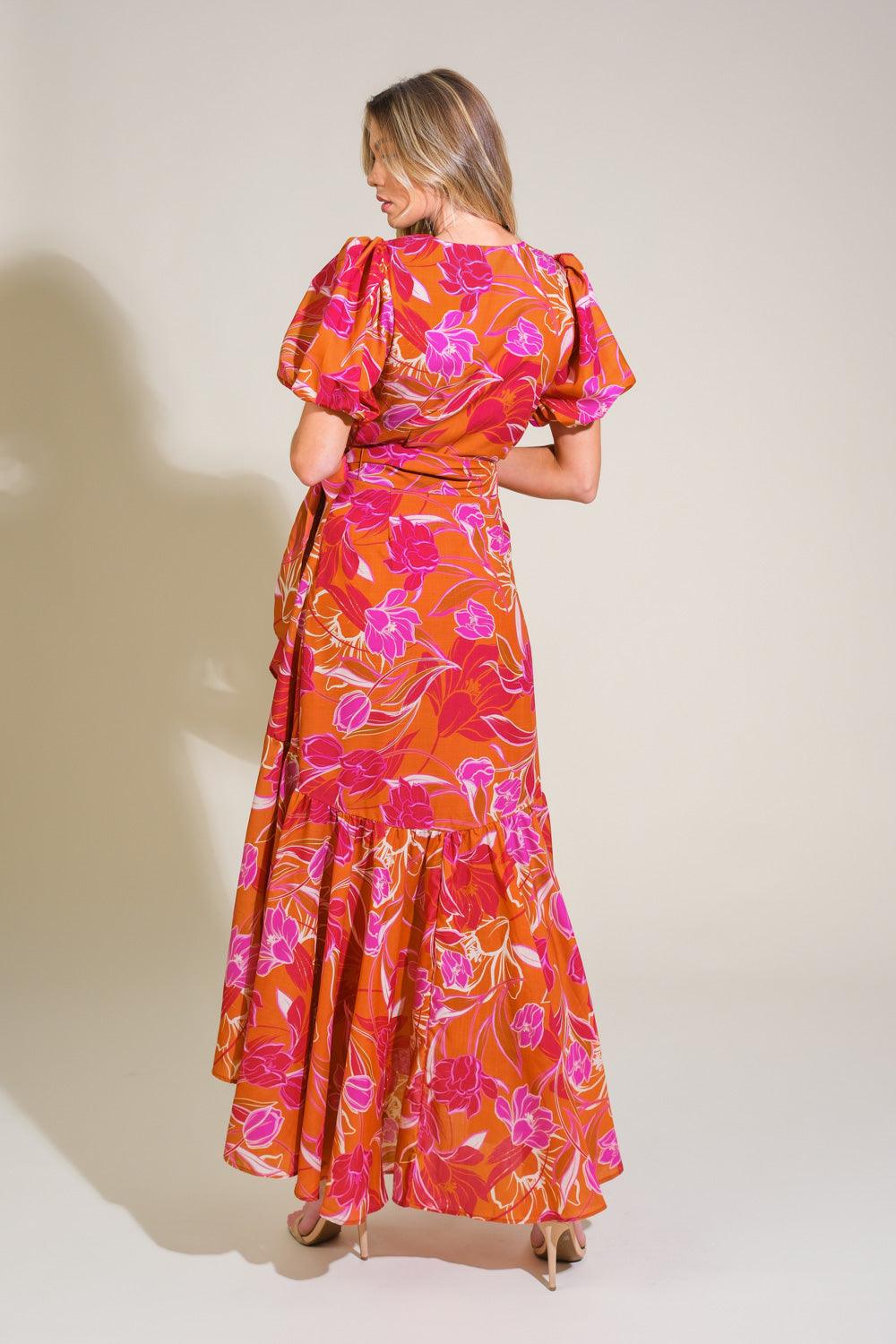 LOVE IN BLOOM WOVEN MAXI DRESS