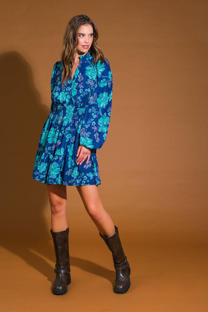 EMPHATICALLY ADORABLE WOVEN MINI DRESS