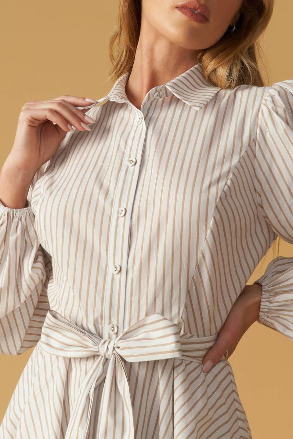 BEAUTY &amp; STYLE WOVEN MINI DRESS