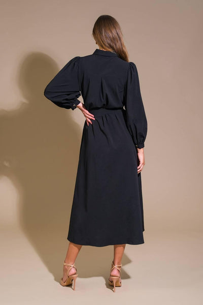 CAN'T RELACE YOU WOVEN MIDI DRESS