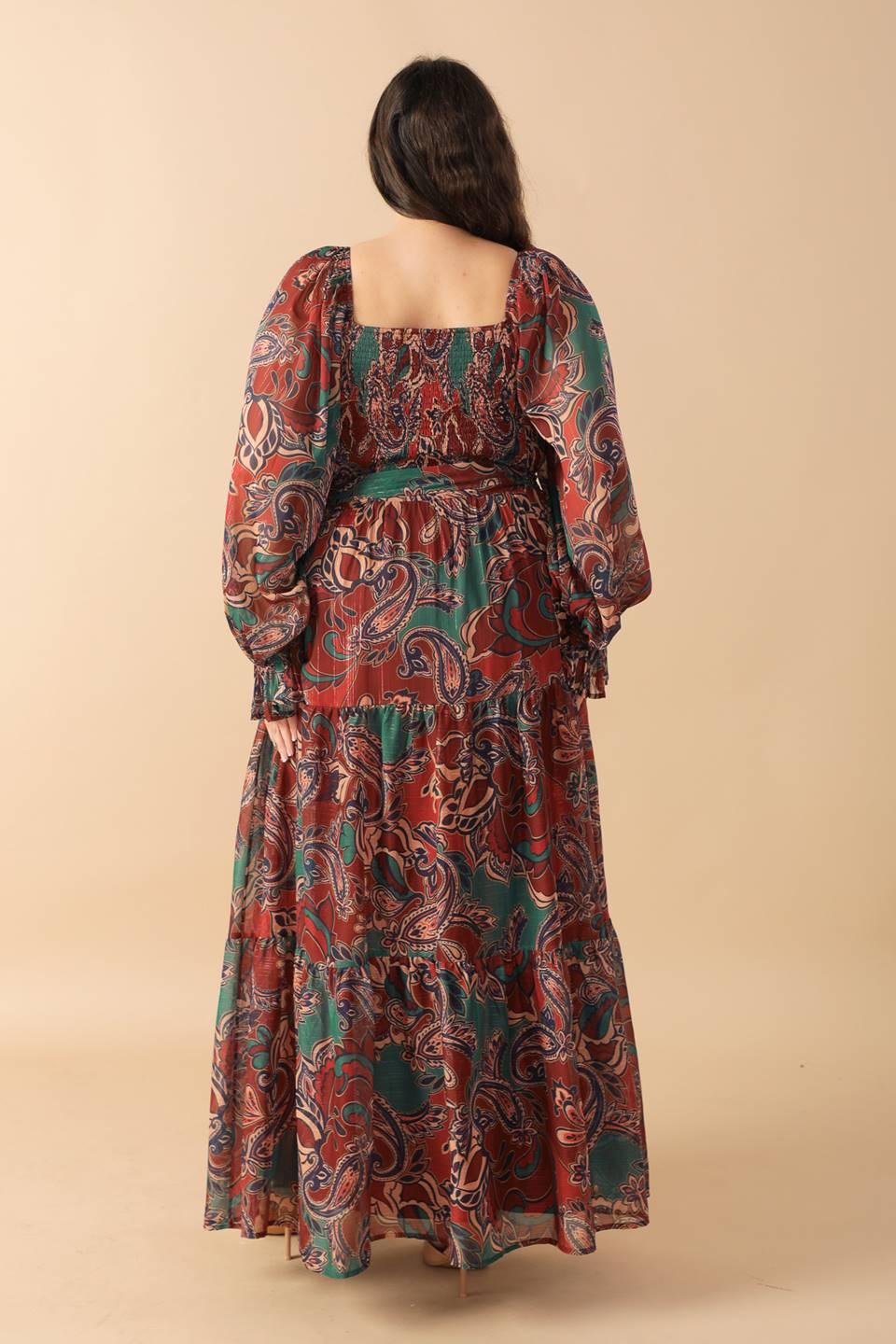 DARLING SENSATION WOVEN MAXI DRESS