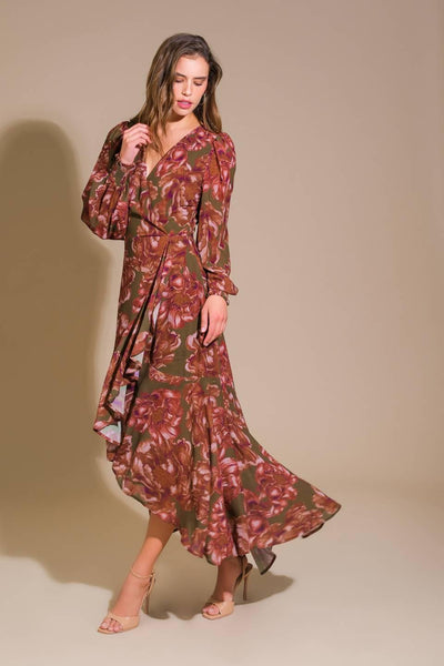 PROFOUND ROMANCE WOVEN MAXI DRESS