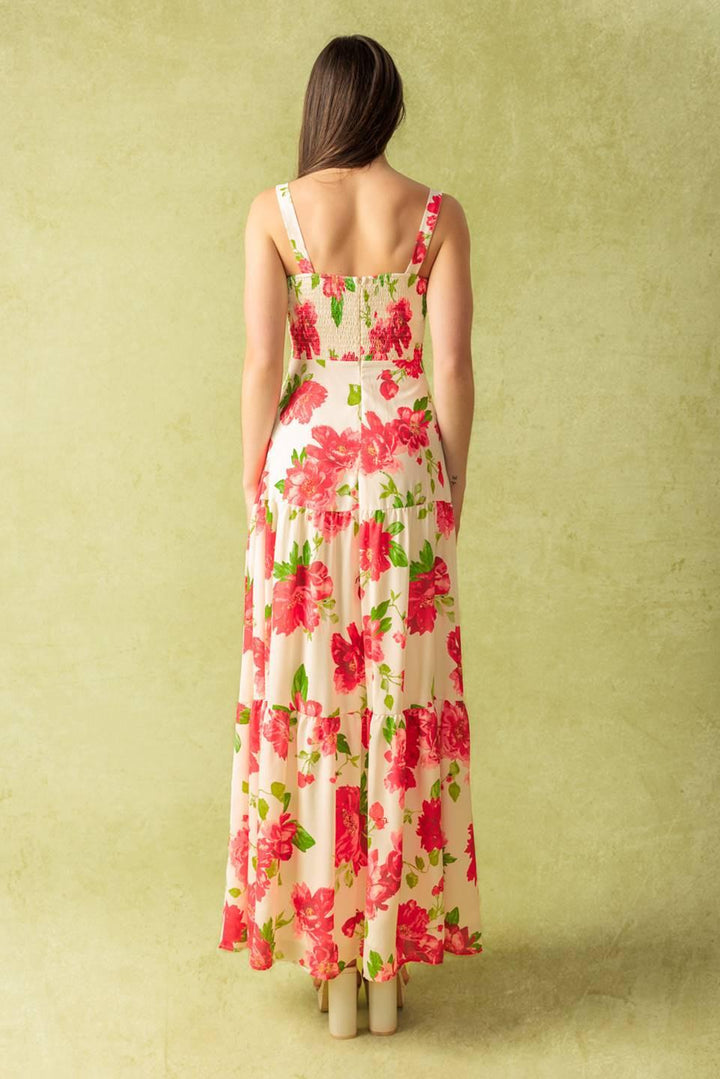 LOST IN THE DETAILS WOVEN MAXI DRESS